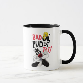 SYLVESTER™ & TWEETY™- Dåligt Puddy-märke Mugg