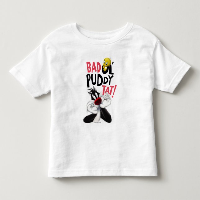 SYLVESTER™ & TWEETY™ - Elak Ol'Puddy Tat Tröja (Framsida)
