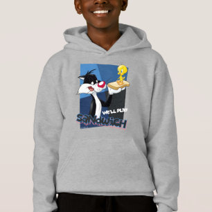 SYLVESTER™ & TWEETY™ "Vi spelar Sandwich" T Shirt