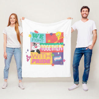 SYLVESTER™ & TWEETY™| We Fight Together With Pride Fleecefilt