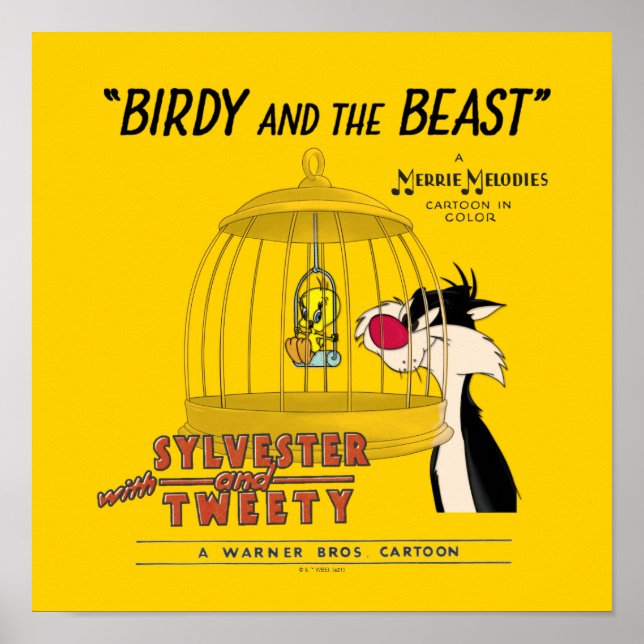 SYLVESTER™ & TWEEY™ | Birdy och Beasten Poster (Framsidan)