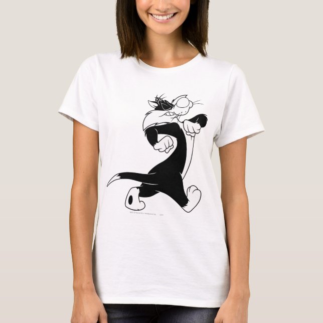 SYLVESTER™ Walking Tee Shirt (Framsida)