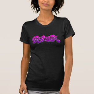 SYLVIA grafittinamn - T-shirt