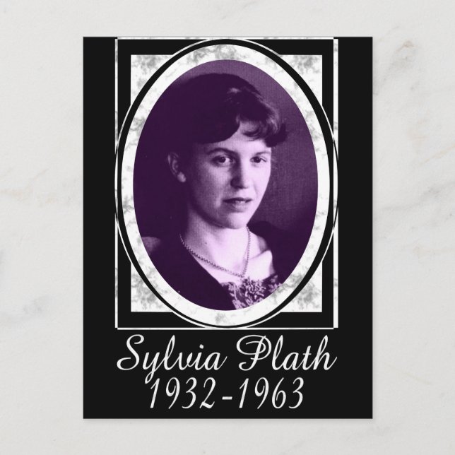 Sylvia Plath Vykort (Framsida)