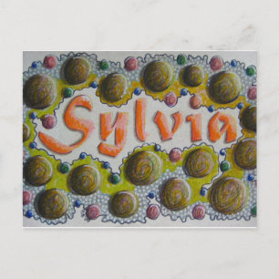Sylvia-vykort Vykort