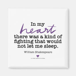 SylviasStory Shakepseare Magnet