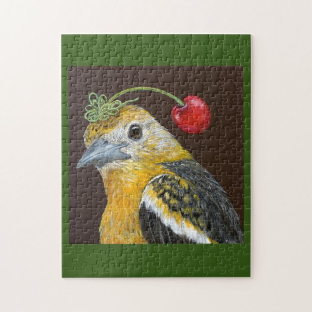 Sylvie the Baltimore oriole puzzle Pussel (Vertikal)