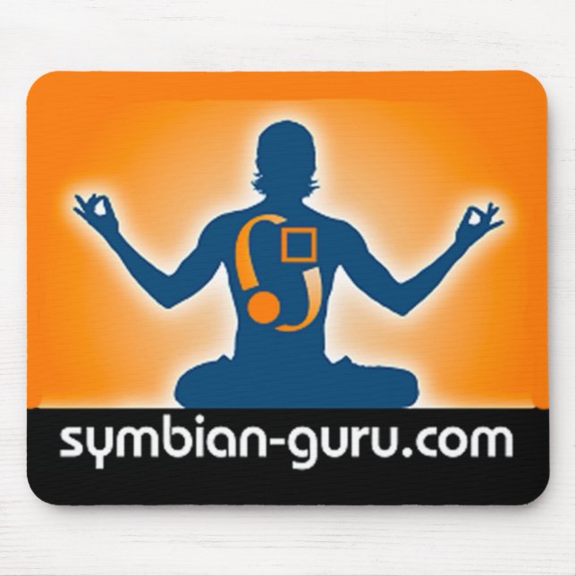 Symbian-Guru Mousepad Musmatta (Framsidan)