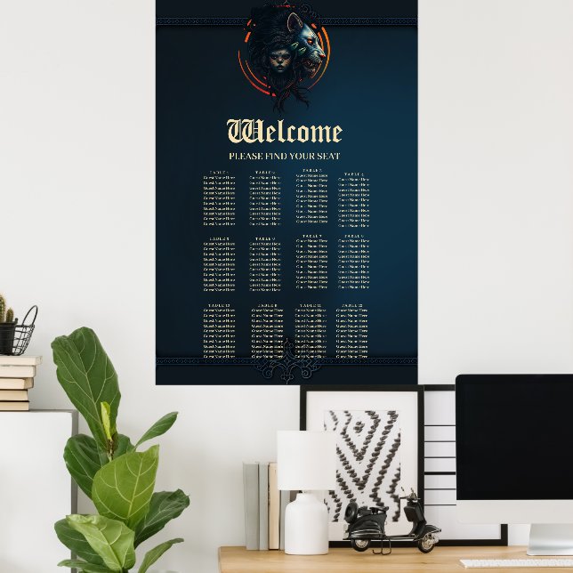 Symbiosen av styrka och respit poster (Hemmakontoret)