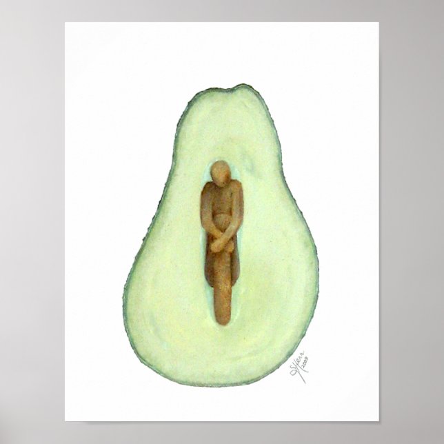 Symbiosis Avocado Poster (Framsidan)