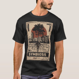 SYMBIOSIS Nature City Roots Poster | Retro T Shirt