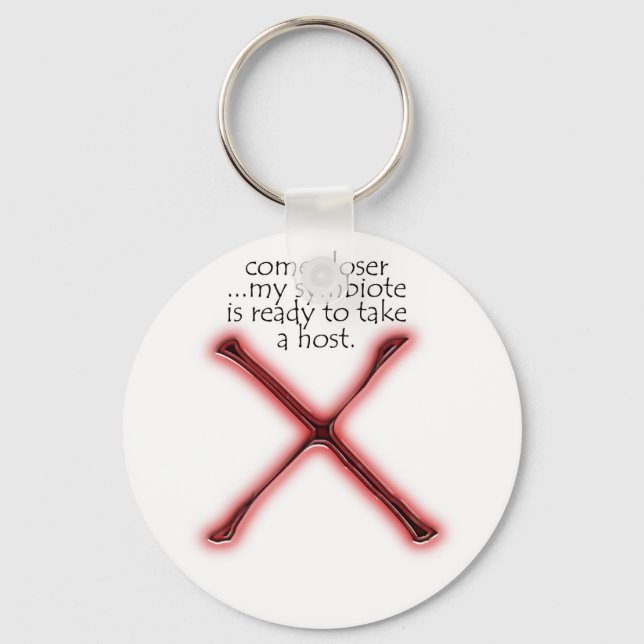 Symbiote Pouch Nyckelring (Framsida)