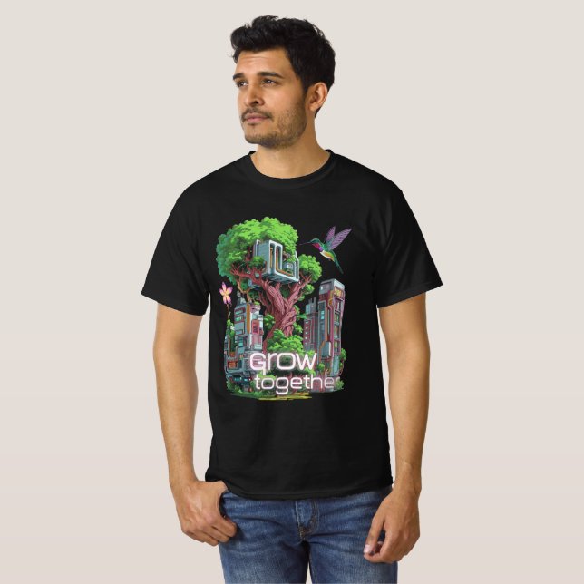 Symbiotic City T Shirt (Hel framsida)