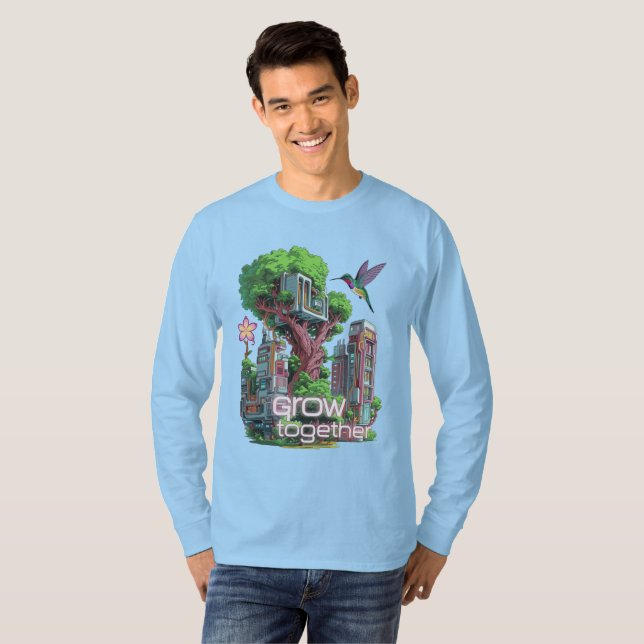Symbiotic City T Shirt (Hel framsida)