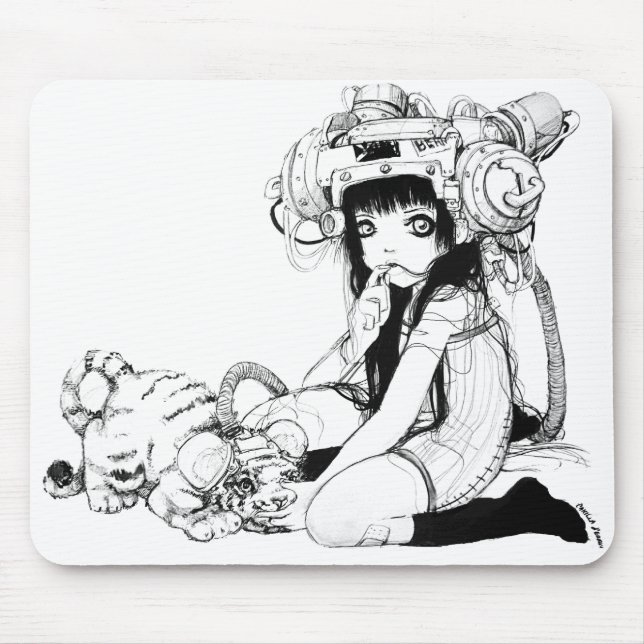 Symbiotiska vänner Mousepad Musmatta (Framsidan)