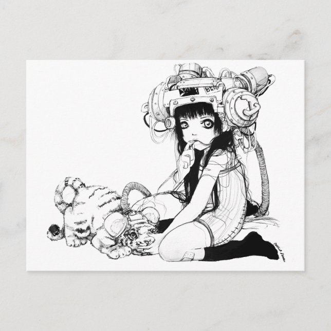 Symbiotiskt vykort för vänner (Framsida)