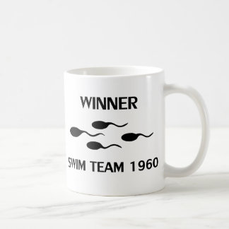 symbol 1960 för vinnaresimmalag kaffemugg