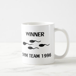 symbol 1996 för vinnaresimmalag kaffemugg