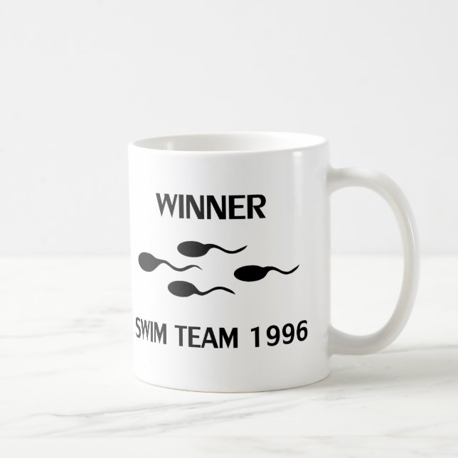 symbol 1996 för vinnaresimmalag kaffemugg (Höger)