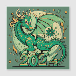 Symbol 2024 nyår, Grönt Wood Dragon