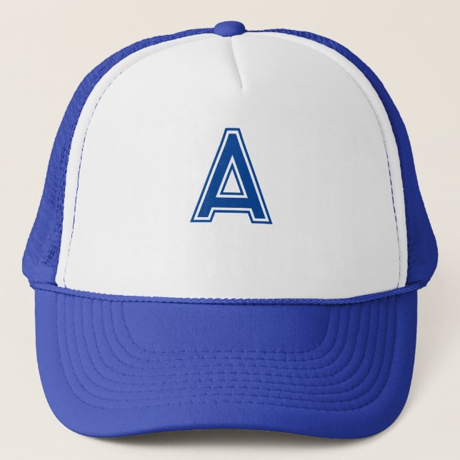 Symbol "A" - Logotyp Initial Monogram Handsome Keps (Framsida)