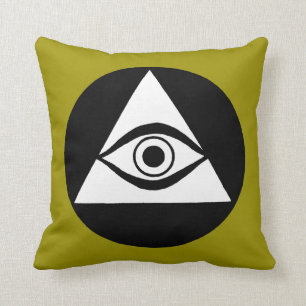 Symbol: Allt seende öga Kudde