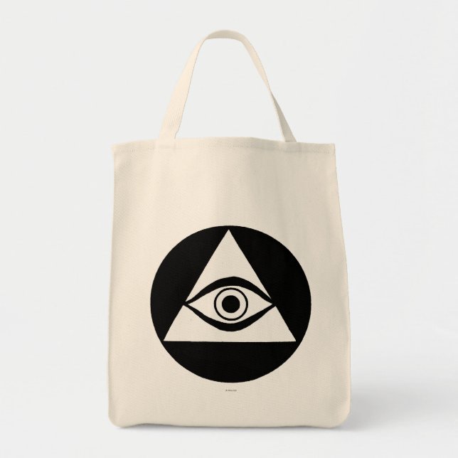 Symbol: Allt seende öga Tygkasse (Framsidan)