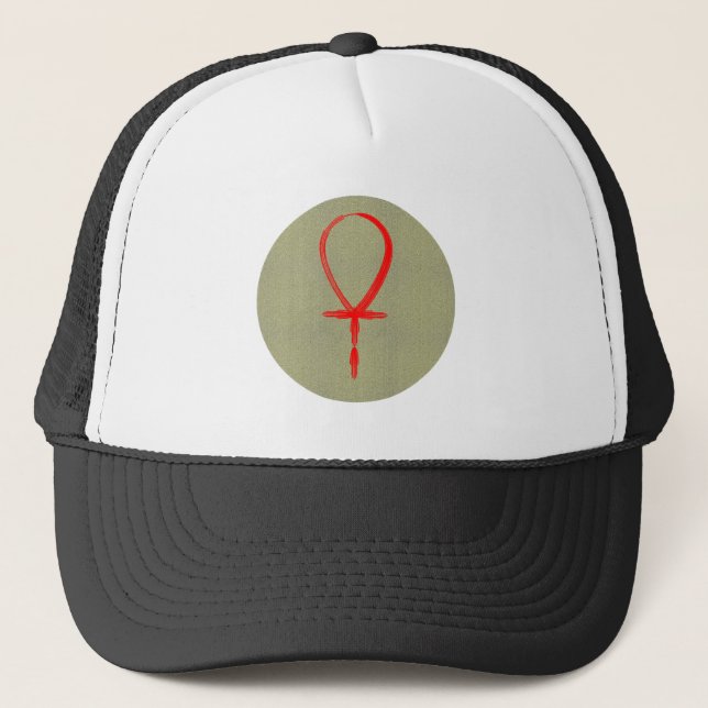 Symbol Ankh Anch Truckerkeps (Framsida)