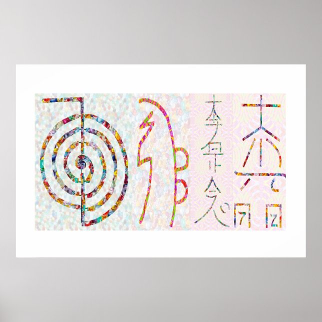 SYMBOL ART 2014 - Reiki Master Practice Poster (Framsidan)