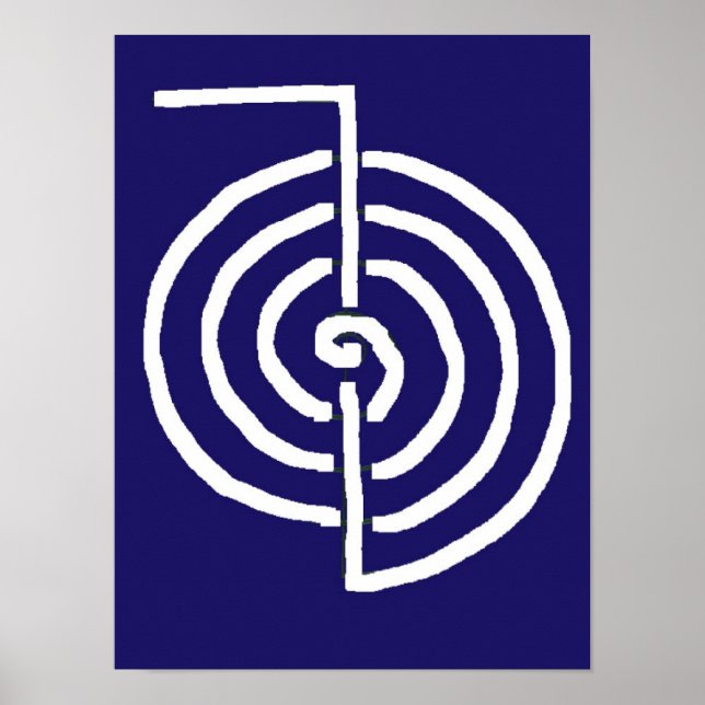 SYMBOL ART 2014 - Reiki Master Practice Poster (Framsidan)