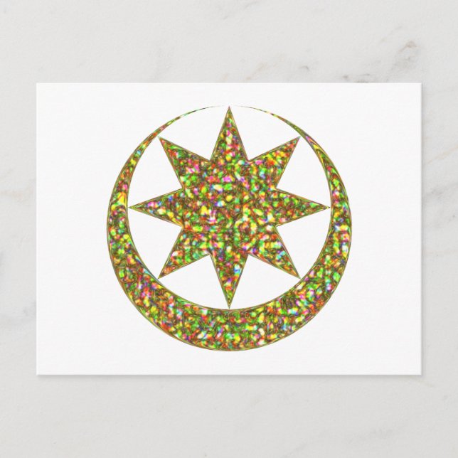 Symbol Astarte Ishtar Vykort (Framsida)