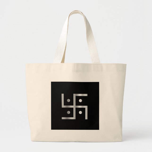 Symbol av Hinduismhakkorset Jumbo Tygkasse (Framsidan)