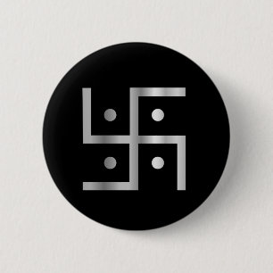 Symbol av Hinduismhakkorset Knapp