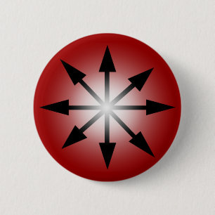 Symbol av kaos knapp