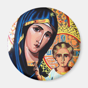 Symbol av oskulden av Kazan som är rumänsk på Magnet