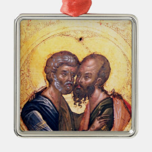Symbol av SS. Peter och Paul Julgransprydnad Metall