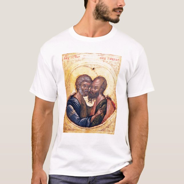 Symbol av SS. Peter och Paul Tee Shirt (Framsida)