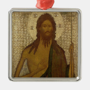Symbol av St John föregångare Julgransprydnad Metall
