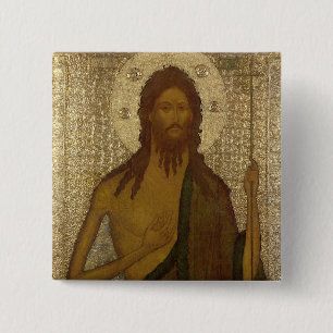 Symbol av St John föregångare Knapp
