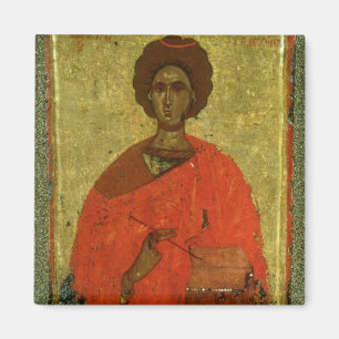 Symbol av St. Pantaleon av Nicomedia Magnet