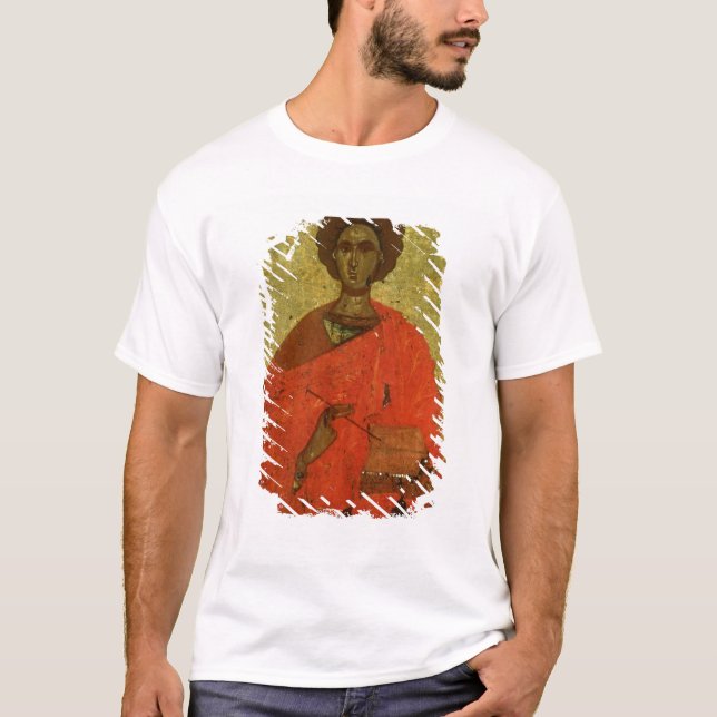 Symbol av St. Pantaleon av Nicomedia Tee (Framsida)