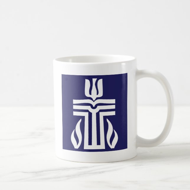 symbol-bluewhite kaffemugg (Höger)