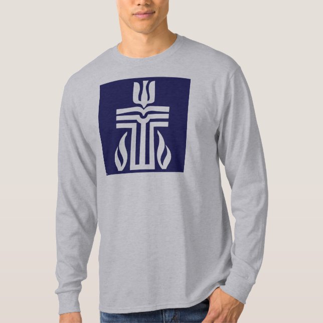 symbol-bluewhite t-shirt (Framsida)