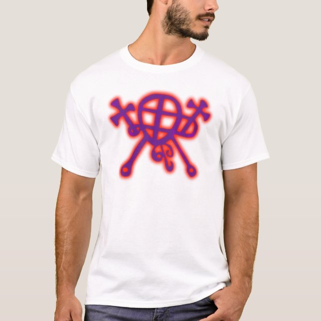 Symbol Dämon demon Baal Ba'al Tee Shirt (Framsida)