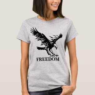 Symbol Eagle Freedom. Personlig T Shirt