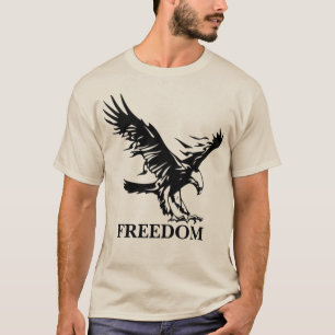 Symbol Eagle Freedom. Personlig T Shirt