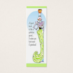 Symbol för 40-tal för fåfängafodralbookmark/ litet visitkort