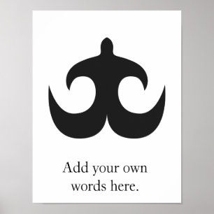 Symbol för AKOKO NAN av att fostra och disciplin Poster