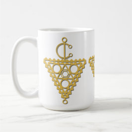 Symbol för Amazigh guld jewelry Kaffemugg