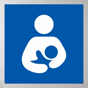 Symbol för amning/ amning poster